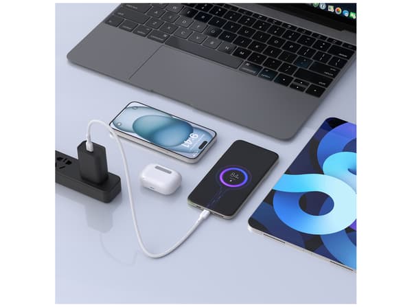 Dudao L9X USB-C to Lightning 2m svart svart