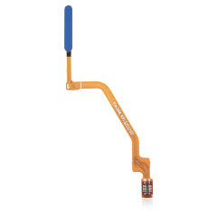 Fingeravtryckssensor Flex för Xiaomi Redmi Note 9S (Aurora Blue) blå