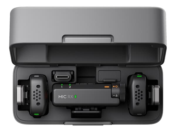 DJI Mic Mini Trådlös mikrofonsystem trådlös svart
