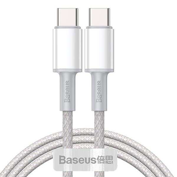 2 st Baseus 100W USB Type C till USB C PD-kabel Snabbladdning USB C