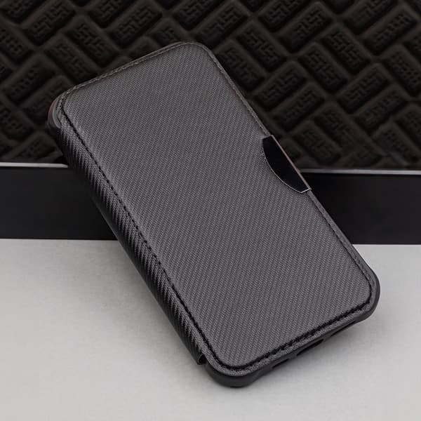 Smart Carbon case for Galaxy S23 FE black
