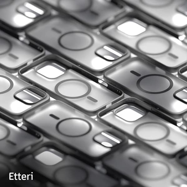 Etteri Matt Mag Case for iPhone 16 Pro Max 6.9\" Black