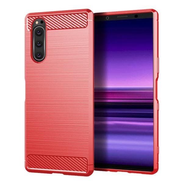 hård silikonfodral för sony Xperia 5 grå