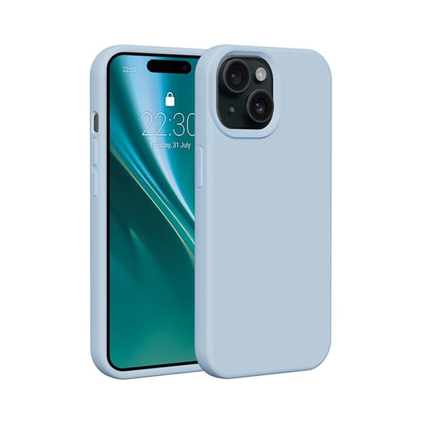 Etteri Silikonskal för iPhone 11 ljusblå