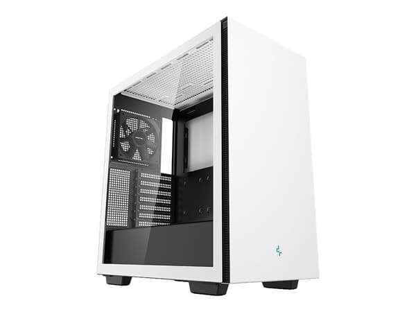 DeepCool CH510 WH Tower Udvidet ATX vit