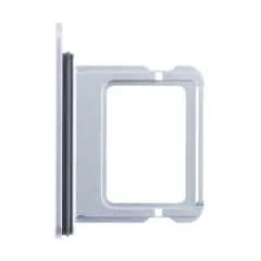 Enkel SIM-kortshållare för iPhone 16 / 16 Plus (Äkta OEM) (Vit)
