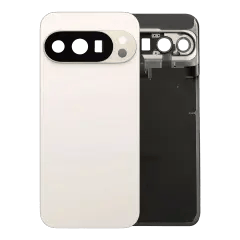 Baksidesglas för Google Pixel 10 Pro (Äkta OEM) (Vit) vit