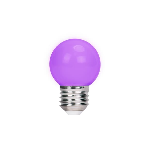 Forever Light LED-lampa E27 G45 2W 230v lila 5st lila