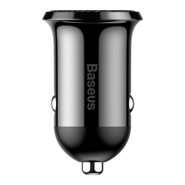 Baseus billaddare Grain Pro 2x USB 4,8A svart svart