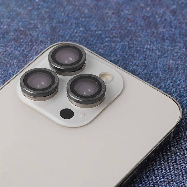 Lens Protector Glasses Set for iPhone 17 Black Frame