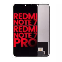 LCD-enhet utan ram för Xiaomi Redmi Note 7 / 7 Pro (Eftermarknad Plus) (Svart)