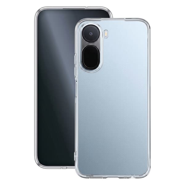 Slimfodral 2 mm för Xiaomi Redmi A7 Pro transparent röd