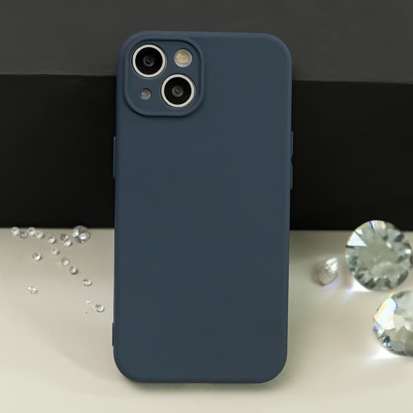 Silikonfodral för Google Pixel 11 Pro XL mörkblå