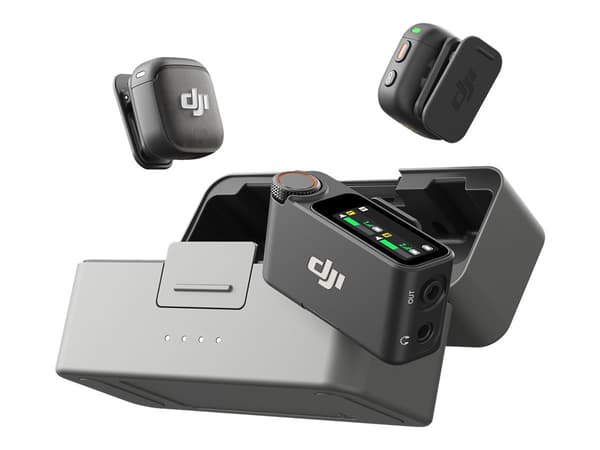 DJI Mic 3 Trådlös mikrofonsystem trådlös svart