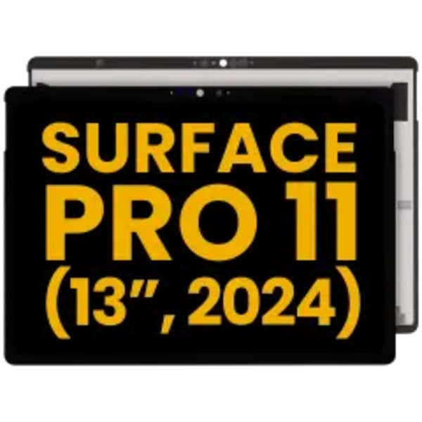 OLED-enhet med digitizer för Microsoft Surface Pro 11th 13\" (renoverad) (OLED-version) (svart)