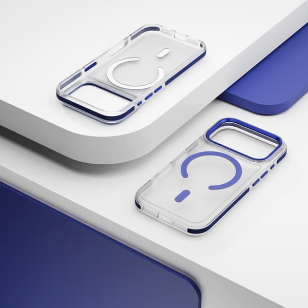 Etteri Icy Mag Case for iPhone 17 Pro Max Blue