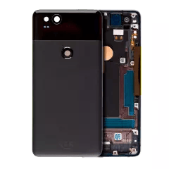 Baksida för Google Pixel 2 (Äkta OEM) (Svart)
