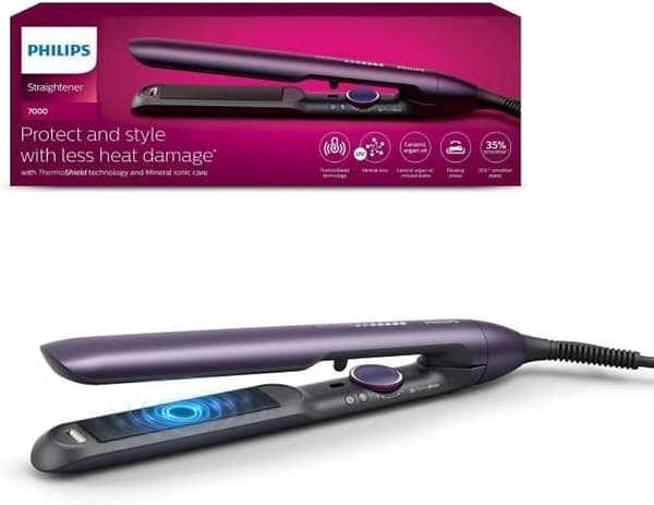 Philips Metallic deep purple Hårglatter BHS752