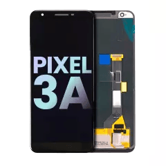 OLED-enhet utan ram för Google Pixel 3A (äkta OEM) (alla färger)