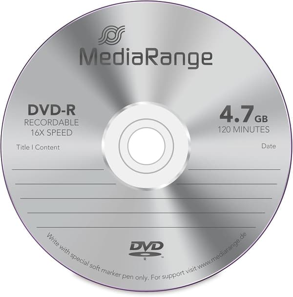 MediaRange 100x DVD+R 4.7GB