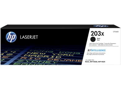 HP 203X svart 3200 sidor Toner CF540X
