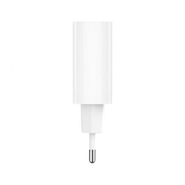Forever TC-07-30AC PD QC laddare 1x USB-C 1x USB 30W vit vit
