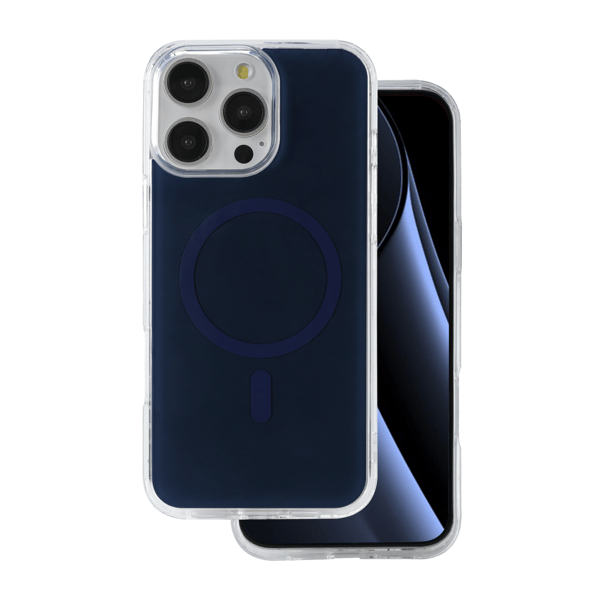 Lowkey Mag för iPhone 16 Pro Max mörkblå blå