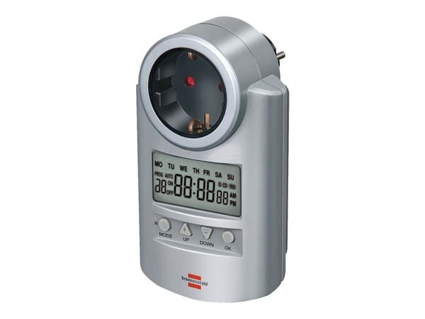 brennenstuhl Digital Weekly Timer DT Timer Indendörs Grå