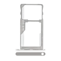 SIM-kortsfack för BlackBerry KEYone (silver)
