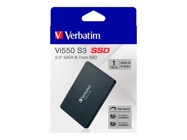 Verbatim SSD Vi500 S3 1TB 2.5 SATA-600