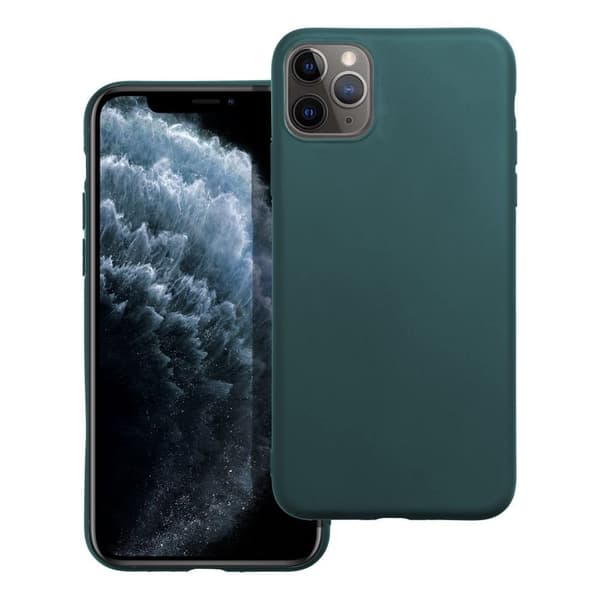 MATT Fodral för IPHONE 11 mörkgrön