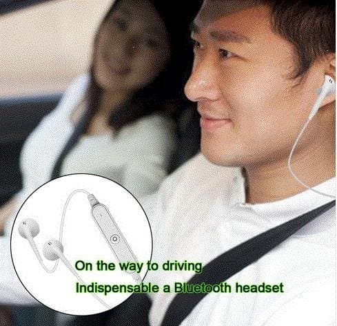 bluetooth hörlurar för iphone vit