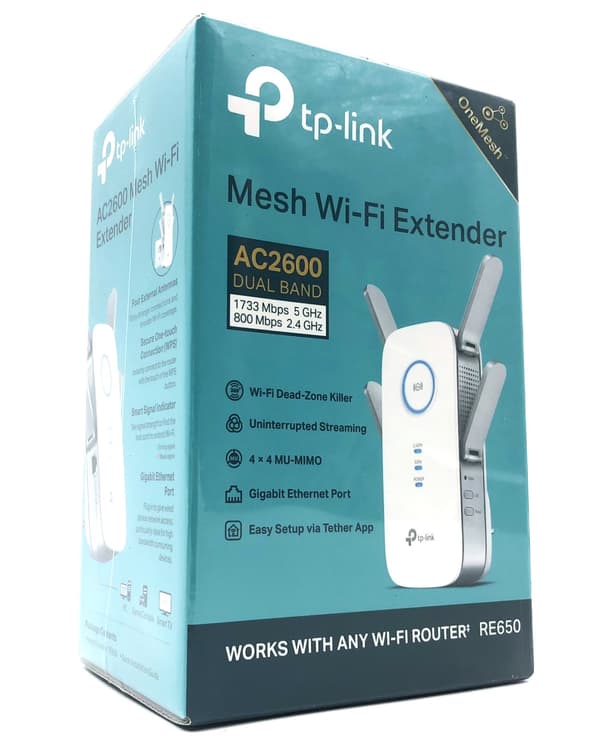 TP-Link RE450 WiFi-räkkeviddeforlänger Ekstern