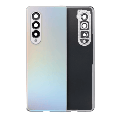 Baksidesglas med kameralins för Samsung Galaxy Z Fold 3 5G (Eftermarknad Plus) (Phantom Silver)