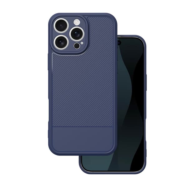Enkelt kolfodral för iPhone 17 Pro Max 6,9\" blå