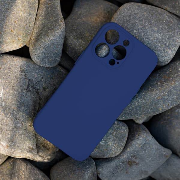 Silikonskal för iPhone 17 Pro blå atlantic