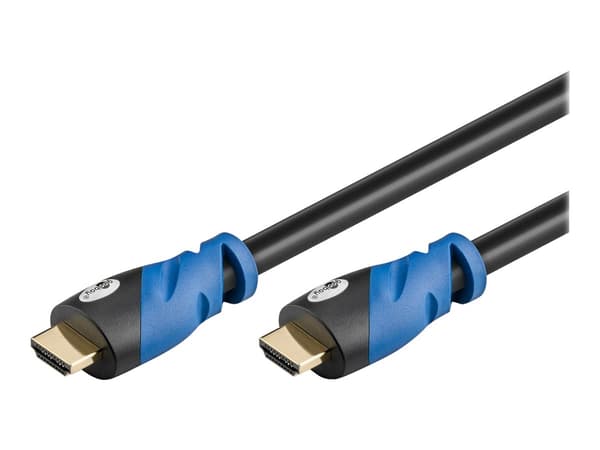 Goobay HDMI 2.0 Premium 2m Black/Blue