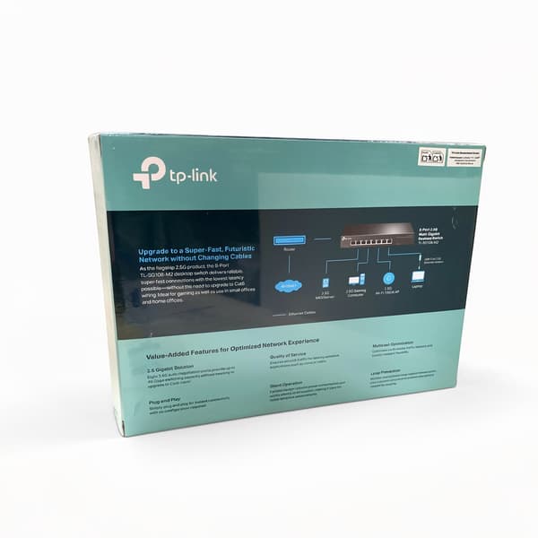 TP-Link TL-SG108-M2 Switch 8-porte 2.5 Gigabit