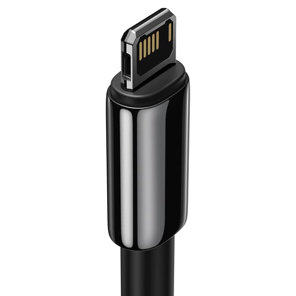 Baseus-kabel Tungsten USB - Lightning 2,0m 2,4A svart
