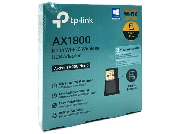 TP-Link Netvärksadapter USB 2.0 trådlös