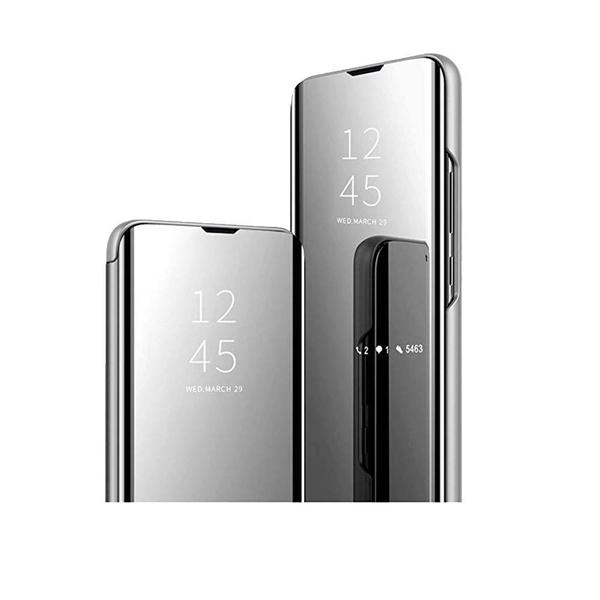 flipcase för Samsung A51 silver Silver