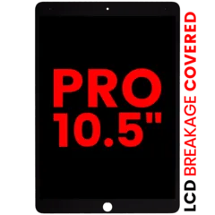 LCD-enhet med digitizer för iPad Pro 10.5\" (Eftermarknad Pro: XO7) (Svart) svart