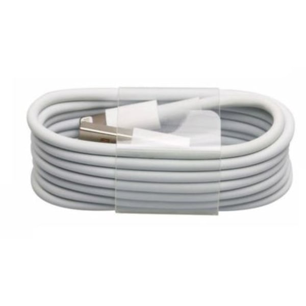 5 st 1m Iphone ersättnings kabel vit