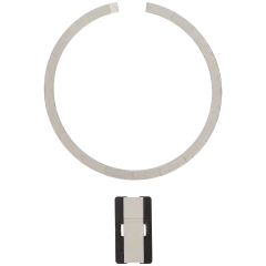 Trådlös NFC-laddning MagSafe-magnet för iPhone 16 Pro / 16 Pro Max (Eftermarknad Plus)