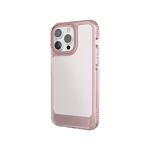 Silicone Case for iPhone 15 Pro Max - Clear Pink, Shockproof