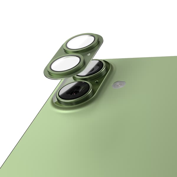 Etteri full camera lens guard for iPhone 17 green grön