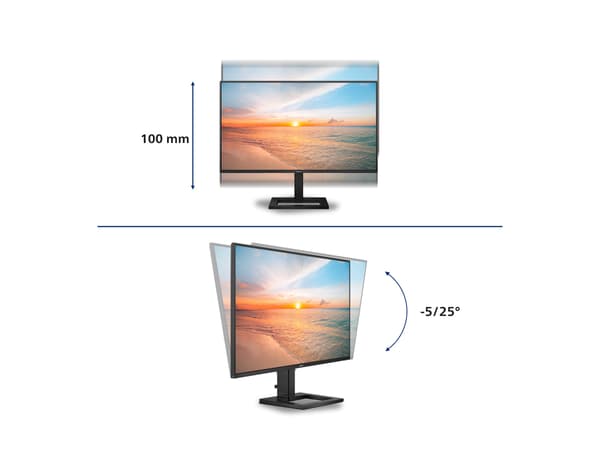 Philips 27E1N1600AE 27 IPS 2560 x 1440 (2K) HDMI USB-C 100Hz