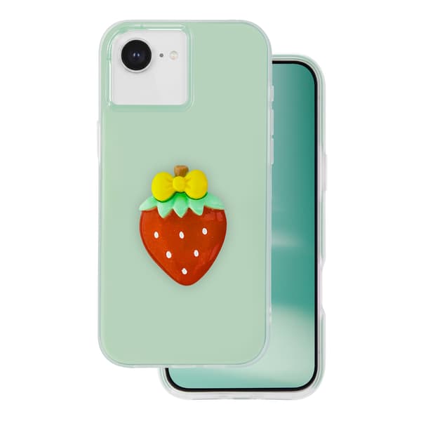Fruit 2in1 fodral för iPhone 16e / 17e grön grön