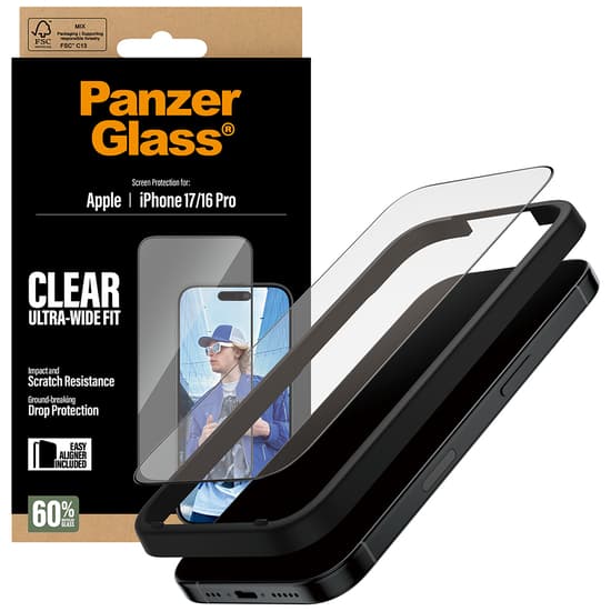 PanzerGlass® Skärmskydd iPhone 2025 6.3 iPhone 17
