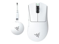 Razer DeathAdder V4 Pro Optisk trådlös Kablet vit